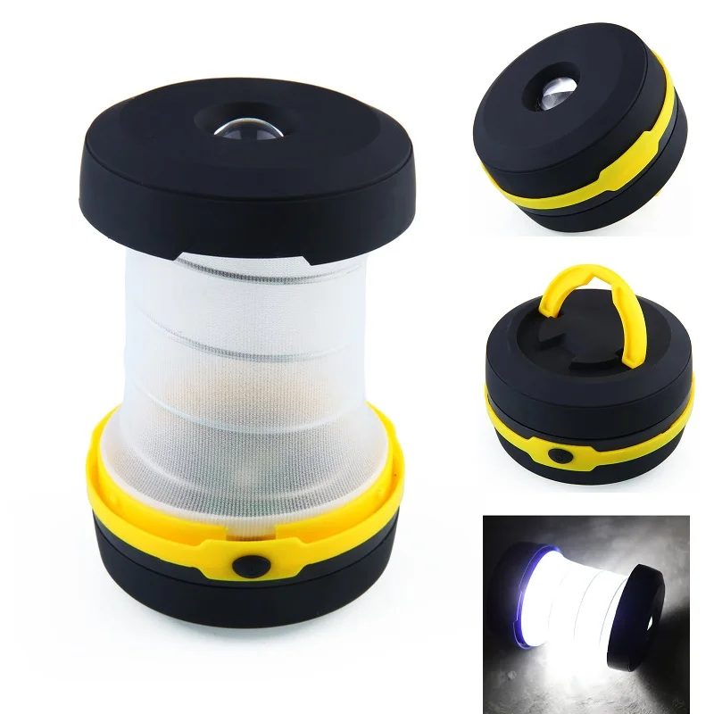 Foldable Mini LED Camping Lights Outdoor Lighting Night Fishing Hiking