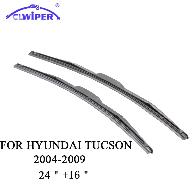 CLWIPER Wiper Blades For HYUNDAI TUCSON(2004 2009) 2005 2006 2007 2008