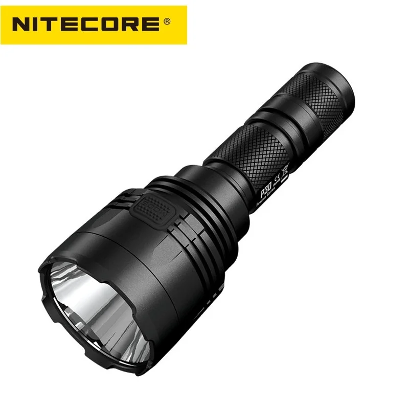 NITECORE P30 фонарик CREE XP-L HI V3 Макс. 1000lm светодиодный фонарик 618 м на 18650 Аккумулятор для охоты факел поиск - Испускаемый цвет: no battery