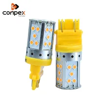 Buy conpex 12V LED T25 CANBUS 3156 3157 Auto Daytime Running Light Tail Bulb 3030 SMD 35smd Car Brake Lights parking lamp twinkle Free Shipping