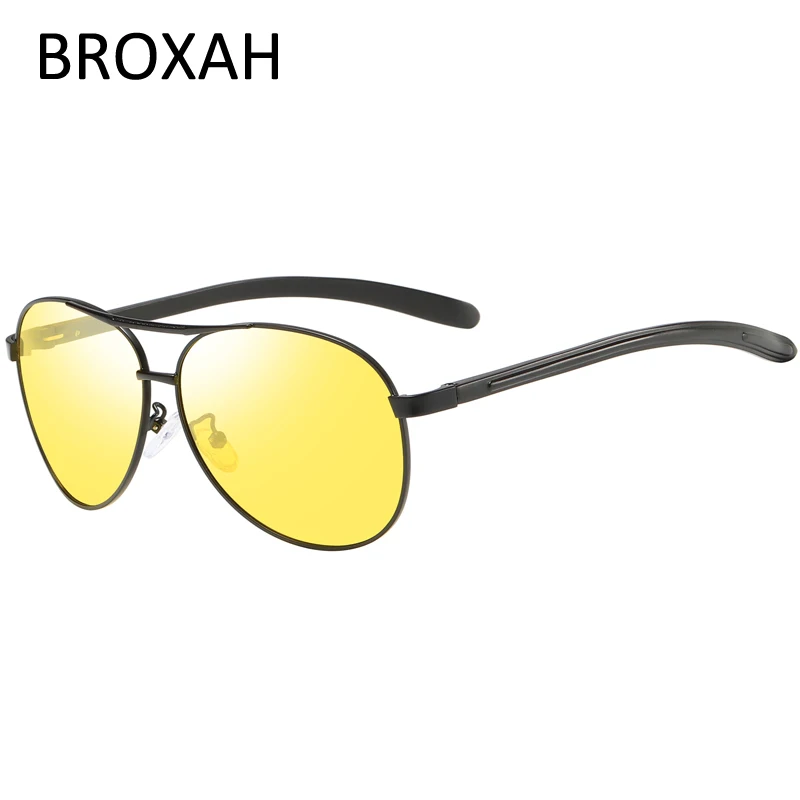 Vintage Pilot Sunglasses Men 2019 Metal Polarized Sunglasses Mens Driving Glasses Classic Shades UV400 Lunette De Soleil Homme