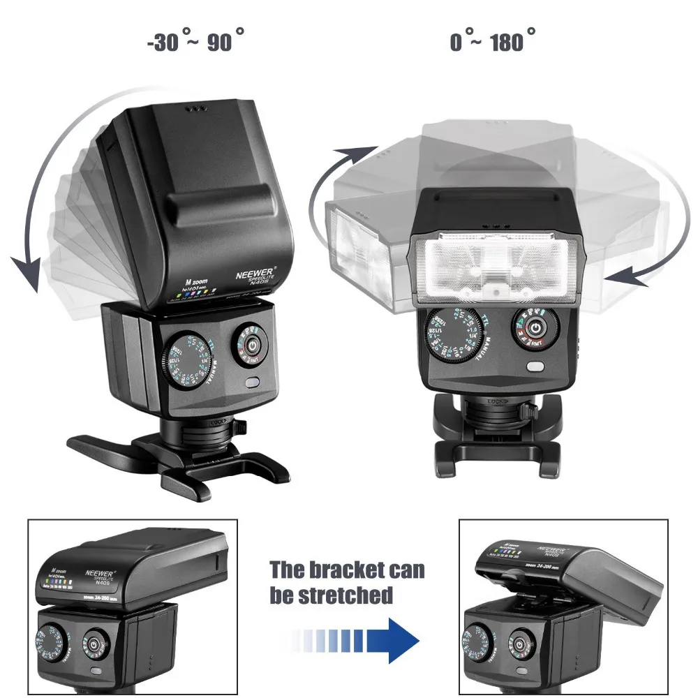 Neewer ttl GN42 фотокамер Speedlite HSS 1/8000 секунд вспышка Speedlite с светодиодный светильник комплект для sony A7 A7S A7SII A7R A7RII A7II A6000 A6300 A6500