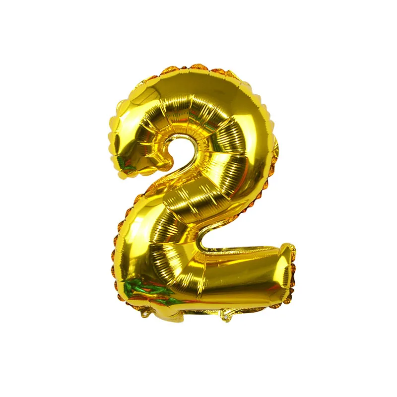 Вечерние воздушные шары из фольги черного и золотого цвета для вечеринки в честь Дня Рождения - Цвет: 1pc 16inch 2