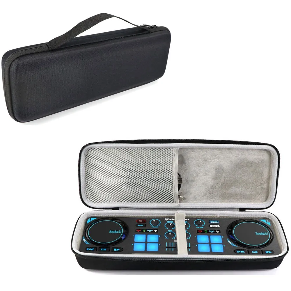 Portable Carrying Case for Traktor Kontrol S2 Mk3 DJ Controller,Waterproof Dustproof Storage Shockproof Bag 
