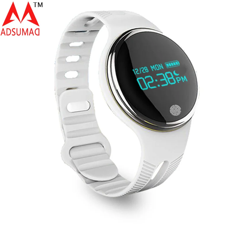 

E07 Smart Wristband Bracelet IP67 Waterproof Heart Rate Sports Bluetooth 4.0 Pedometer Remote Anti-lost for Android IOS