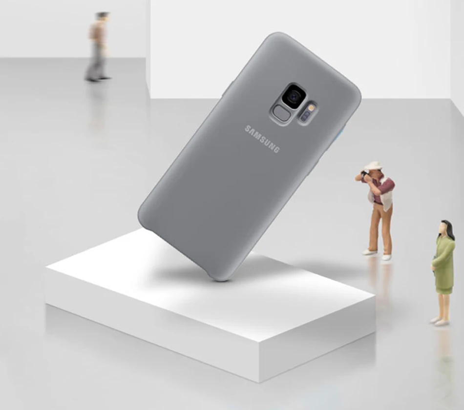 7Samsung Galaxy S9 S 9 Plus Case Cover Silicone 100% Original Back 360 Luxury Sport Cut Anti-knock Dirt-resistant Waterproof