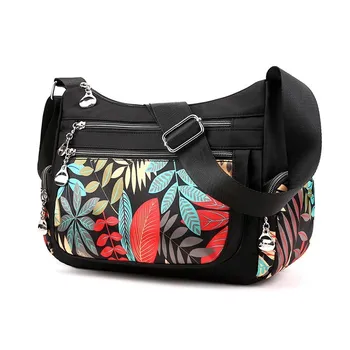 

Fashion Women's Shoulder Bag Waterproof Nylon Soft Bag Zipper Luxury Handbags Women Crossbody Bags For Designer Bolsa Feminina