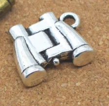 

60pcs Exquisite telescope charms 13*15*5mm pendants bronze Antique silver Handmade earring bracelet necklace anklet DIY Supplies