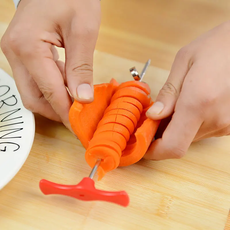 Manual Rolling Spiral Slicer Vegetable Twist Knife Screwer Potato Spiral Slicer Of Portable Kitchen Tool Manual Rolling Spiral Slicer Vegetable Twist Knife Screwer Potato Spiral Slicer Of Portable Kitchen Tool