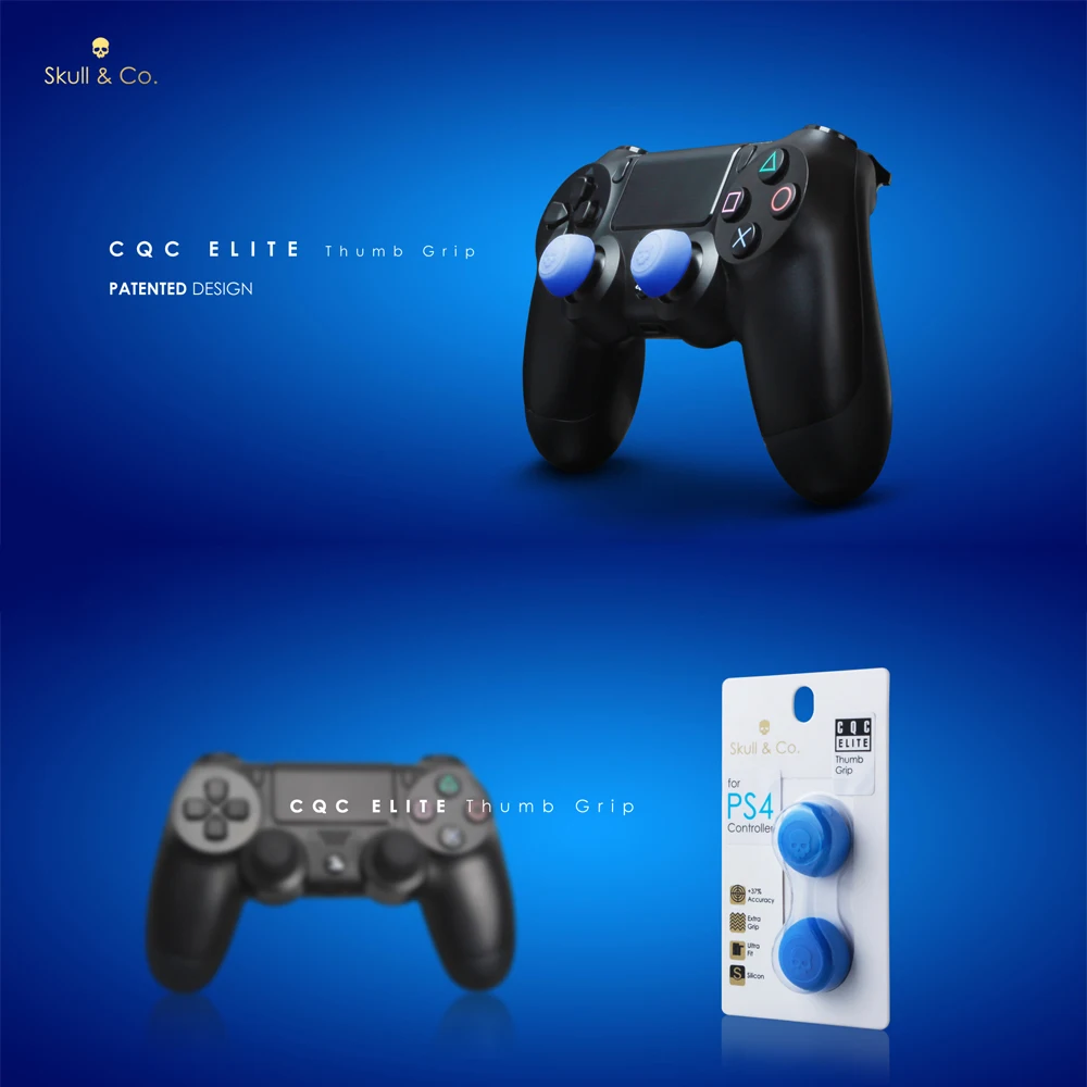 Skull& Co. Thumb Grip джойстик Крышка CQC Elite Thumbstick Крышка для PS4 контроллера