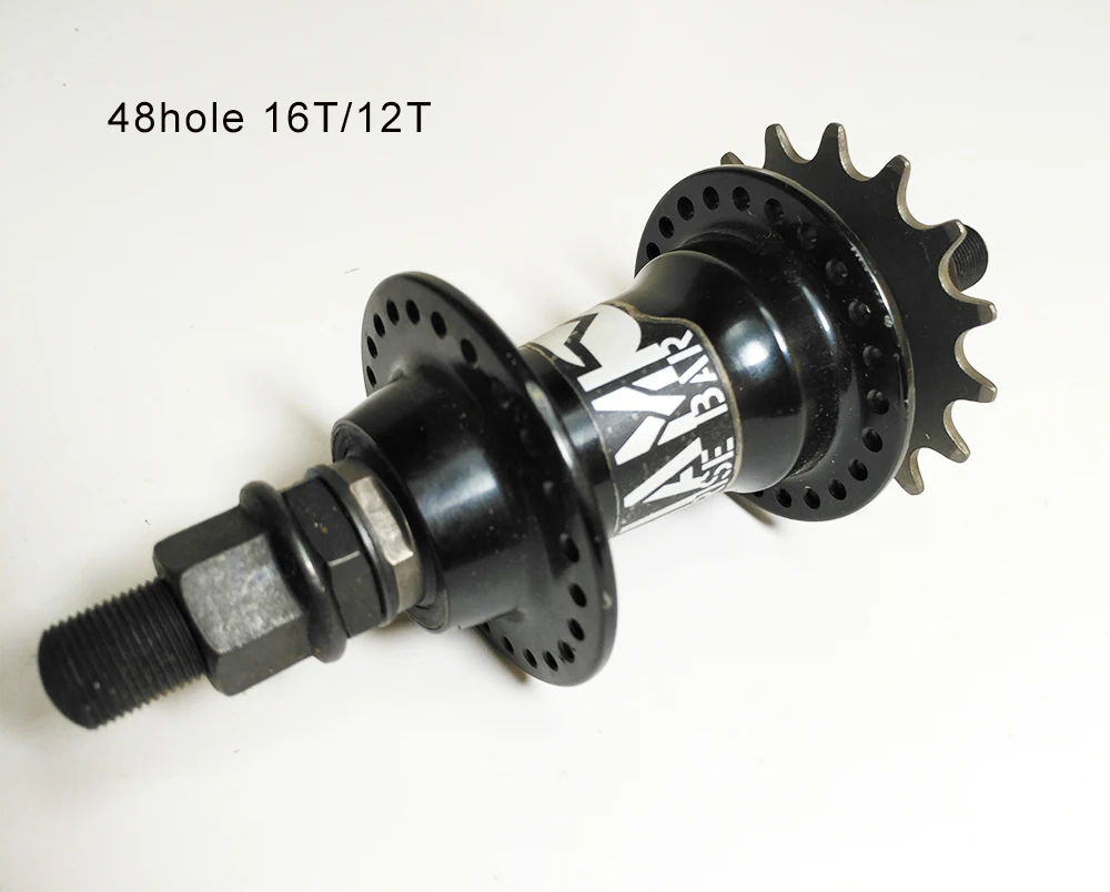 

Original TaiWan moongooose stock 14mm axis 48T hole 9 T  sealed bearing super smooth street  right driver bmx bike hub