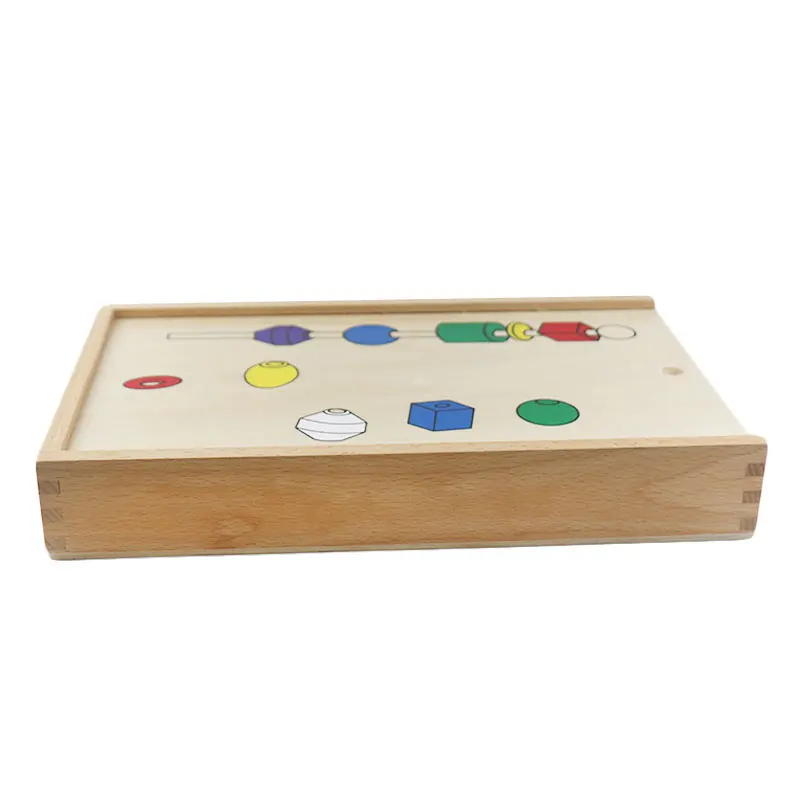 De Madera educativos Montessori juguete cuentas de juego Montessori Brinquedo Educativo juguetes de aprendizaje para los niños C866Z De Madera educativos Montessori juguete cuentas de juego Montessori Brinquedo Educativo juguetes de aprendizaje para los niños C866Z