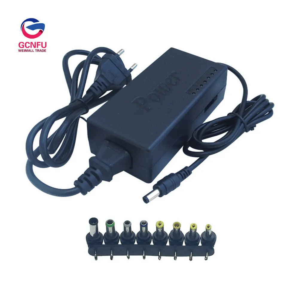 Оптовая продажа Универсальный DC 12V ~ 24V адаптер питания 7 класс регулируемый выход