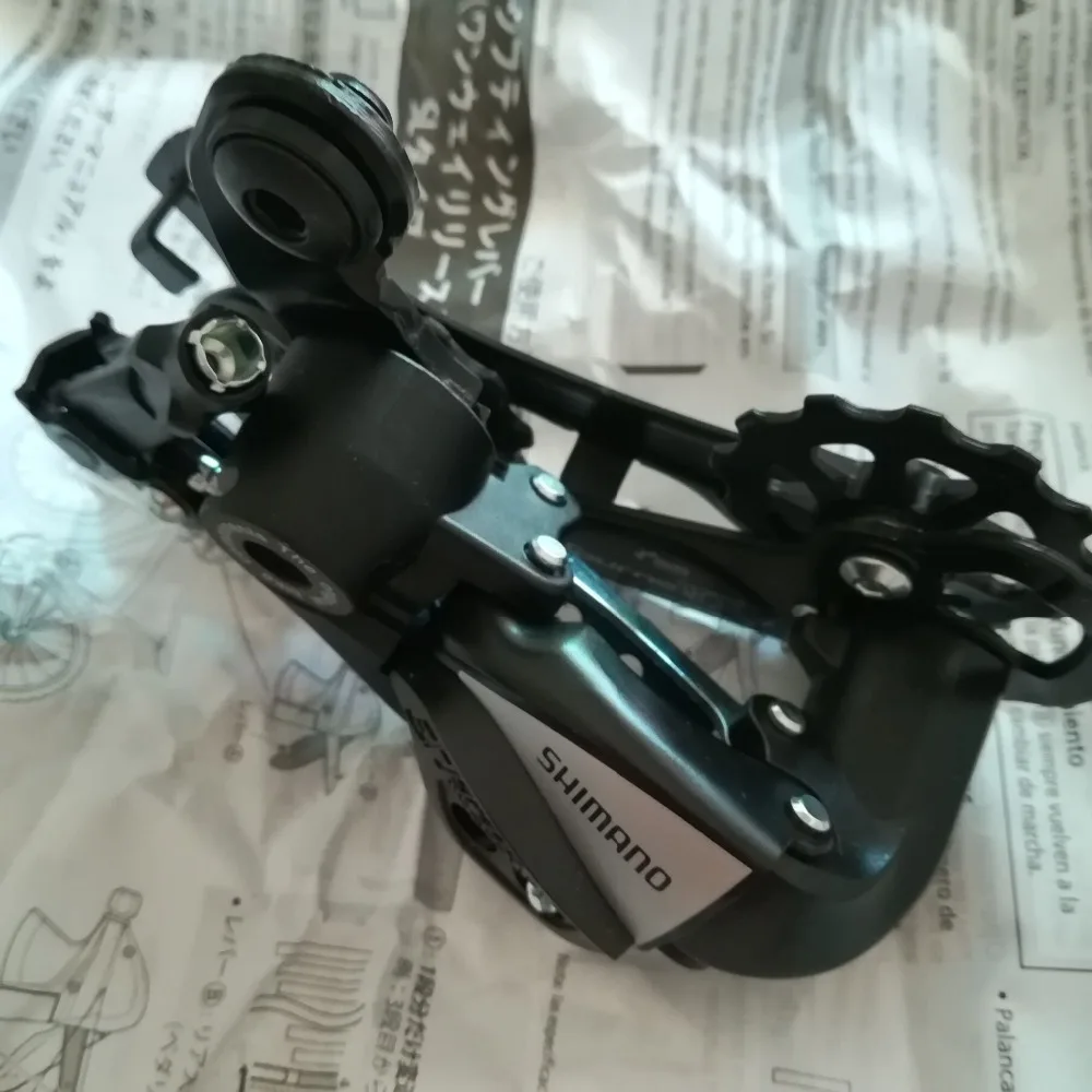 Original Shimano RD TX55 Rear Derailleur 6 7 8 Speed Bicycle Derailleurs  MTB Mountain Bike City Folding Bike Rear Derailleur