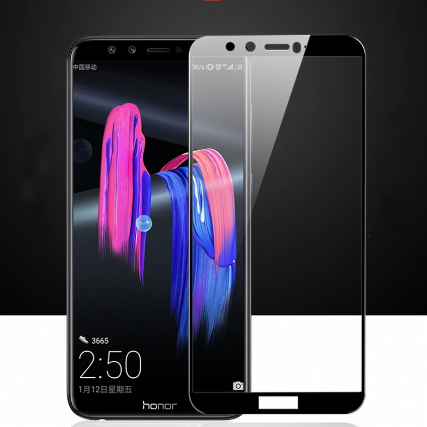 2 шт. закаленное стекло премиум класса для Huawei Honor 9 lite защита экрана 0 26 мм|Защитные
