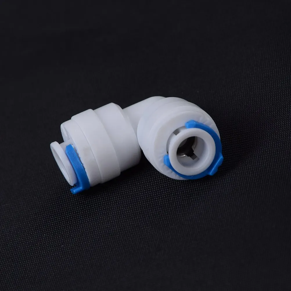 1/4 &quot 1/4&quot OD Трубки POM фитингов шланг Локоть Быстрый разъем Аквариум RO фильтр