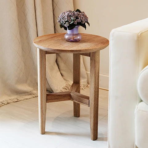 

Solid wood, small coffee table, a few of the KARTOLL side of the north side of a few simple modern Japanese style small sofa
