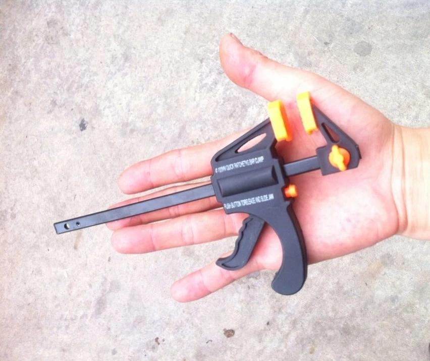 2pcslotMicroBarClamp4100mmeffectiveclampingWoodworkingFClamp