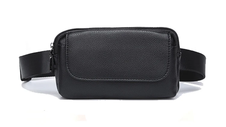 Модная Женская поясная сумка, черная дамская сумка из искусственной кожи, поясная сумка для путешествий, сумка для телефона, маленькие сумки Mihaivina