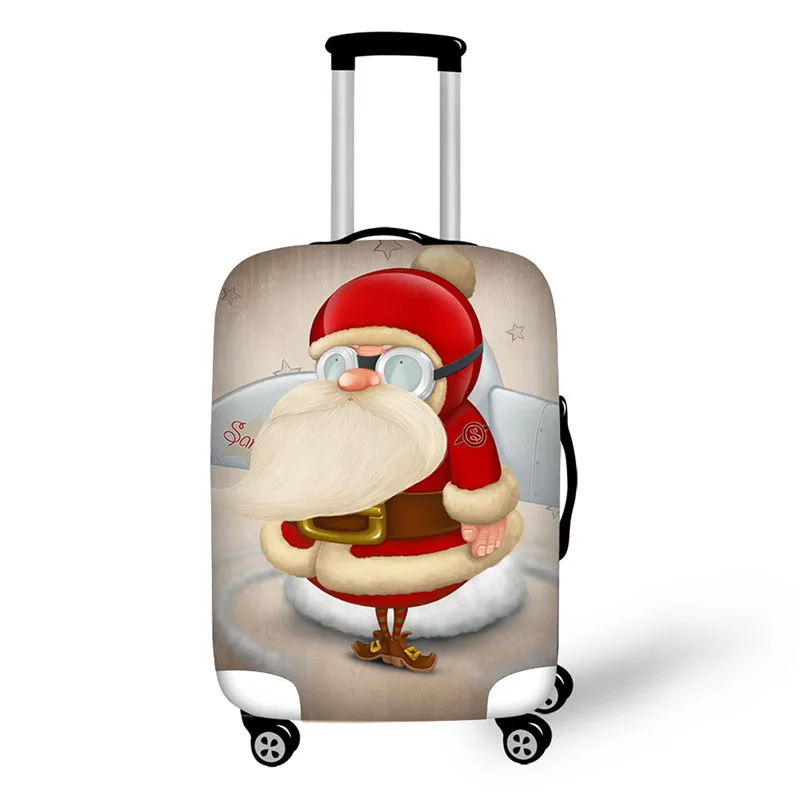Чемодан для путешествий Рождественский защитный чехол cubierta maleta housse valise roulettes аксессуары mala de viagem maleta