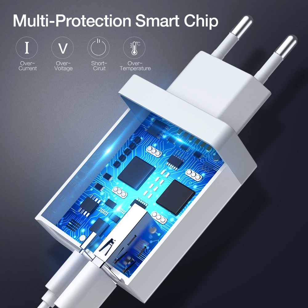 RAXFLY 18W Type C PD зарядное устройство для телефона iPhone XS Max XR 8 Plus с двумя портами