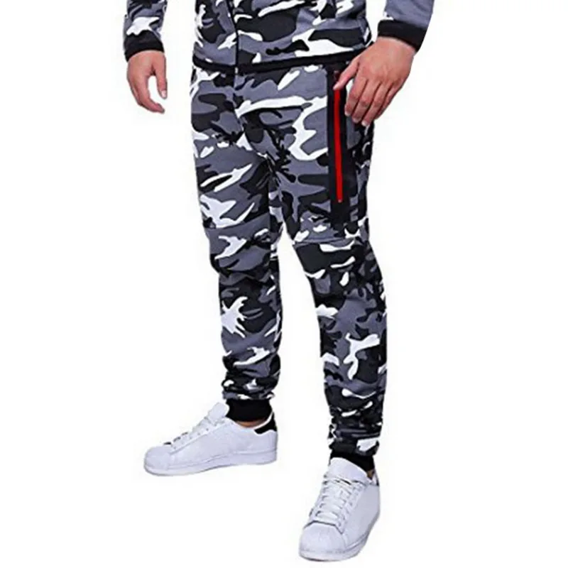Shujin Mens Camo Joggers Sweatpants 3XL Brands 2019 Auutmn Male Military Gym Fitness Pencil Harem Comfortable Cargo Trousers