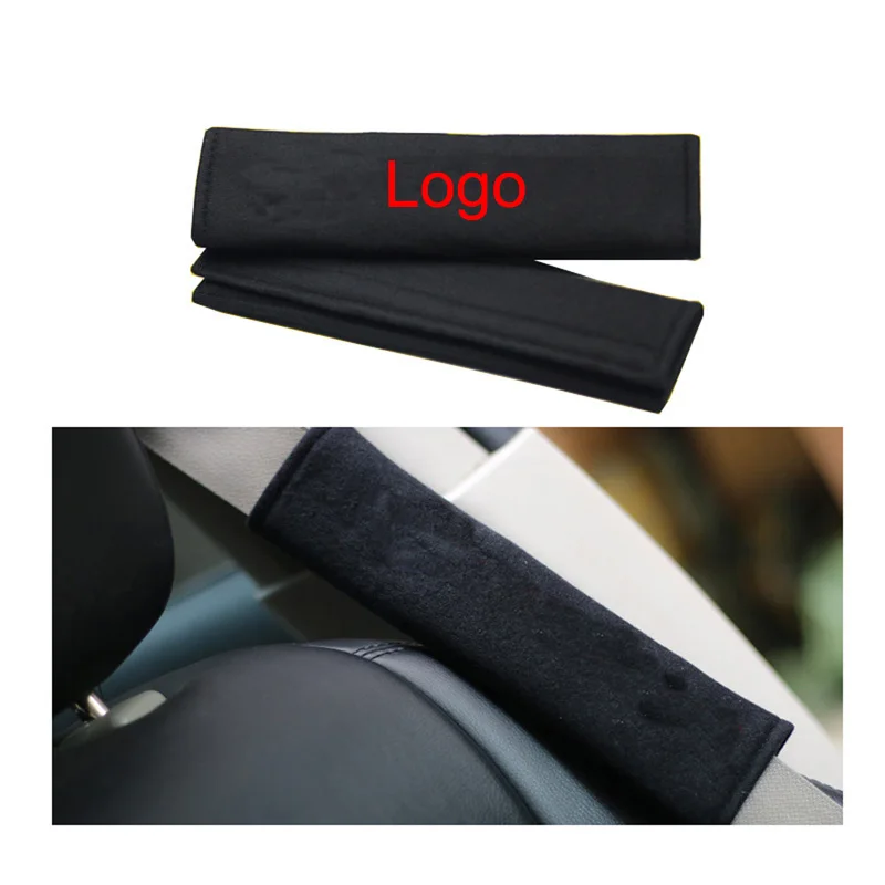 2pcs Car Safety Seat Belt Shoulder Cover Seats Belts Pillow Pad Cotton