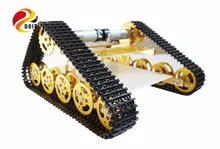 Official DOIT Updated Version RC Metal Tank Car Chassis Crawler Caterpillar with Hall Sensor Walle Wall-e Car Robot Chassis DIY