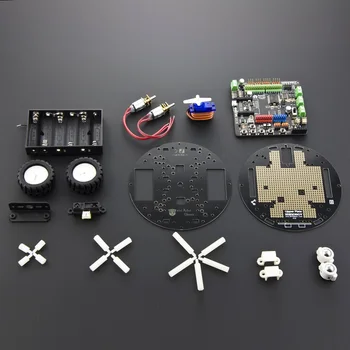

DFRobot Intelligent Car Obstacle Avoidance Car Robot Education Competition DIY Kit