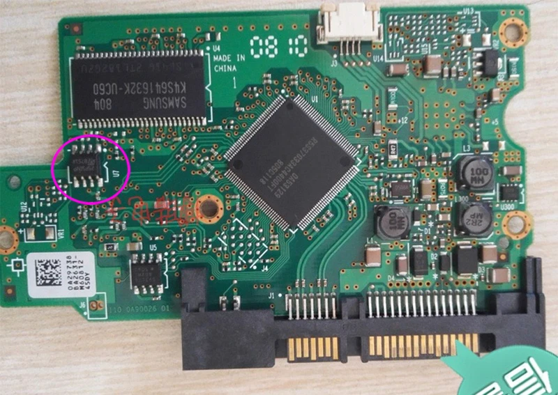 Запчасти для жесткого диска печатная плата 110 0A90026 01 Hitachi 3 5 SATA hdd восстановление