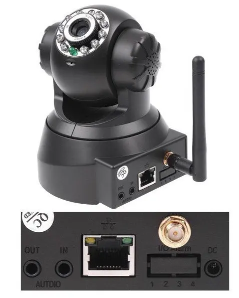 Wireless IP Camera webcam Web CCTV Camera Wifi Network IR NightVision P/T