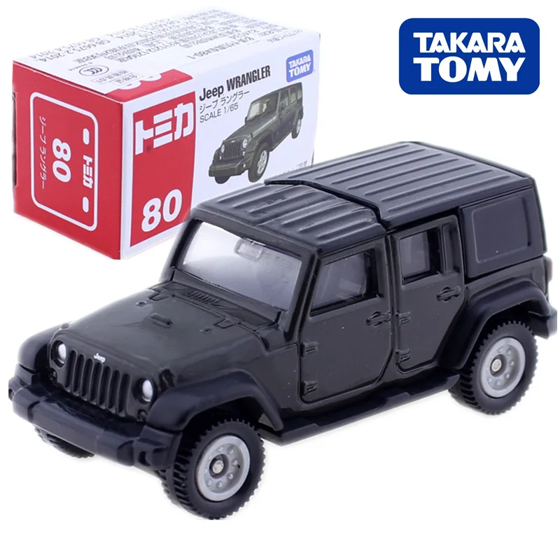 

Tomica Jeep Wrangler Black Sport Utility Vehicle Japan Takara Tomy Diecast Metal Car Model Kids Toys