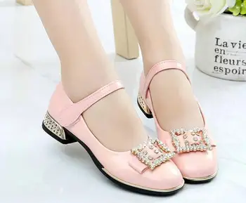

2018 New Children's Shoes Girl Princess Shoes Diamond Bow Fashion Girl Sandals Kids Girl Shoes Summer New Girl Sandals