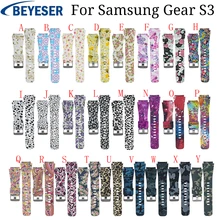 For samsung Gear S3 Frontier WatchBand 22mm Silicone Watch Replacement Bracelet Strap for Samsung Gear S3 Classic Watch bands 18 colors rubber wrist strap for samsung gear s3 frontier silicone watch bands 22 mm gear s3 classic replacement bracelet band