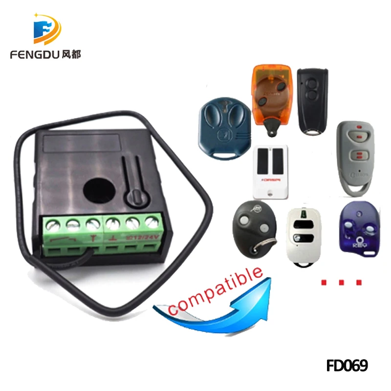 2019 nuevo Mini Universal control remoto inalámbrico receptor rf 12/24 v sistemas eléctricos 2019 nuevo Mini Universal control remoto inalámbrico receptor rf 12/24 v sistemas eléctricos