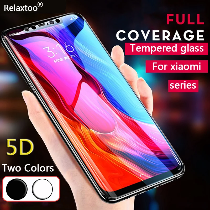 

5d for xiaomi pocophone f1 glass protector on the for redmi 5 plus note pro 4x 6 6a a2 lite 6x 8 se explorer f 1 ksiomi xiaomei