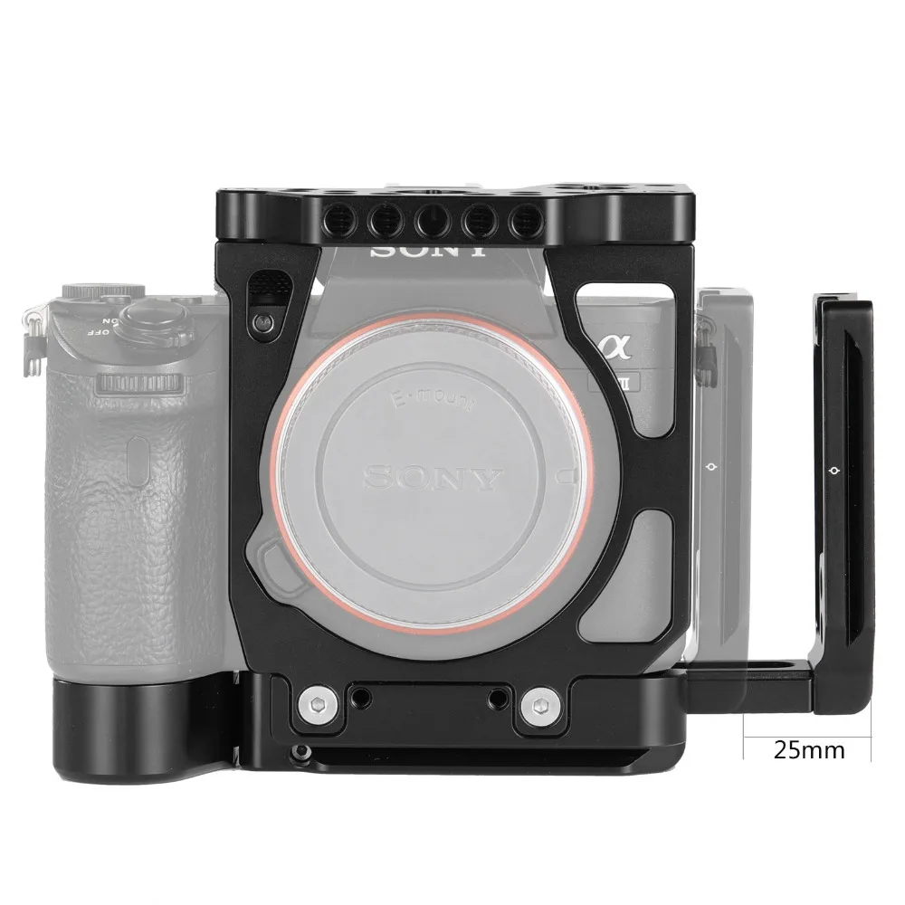 SmallRig A7M3 Половина Клетка ж/Arca Стиль пластина l кронштейн для sony A7III/для A7RIII/a7 iii/a7r3/A7R