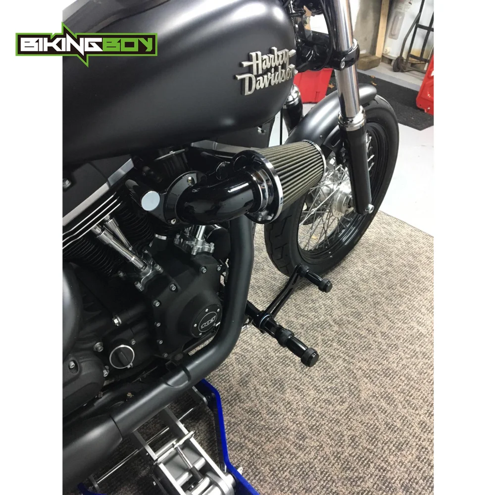 2018 2019 2020 // Low Rider TARAZON Negro Moto Reposapi/és controles de avance forward control para Street Bob FXBB FXLR