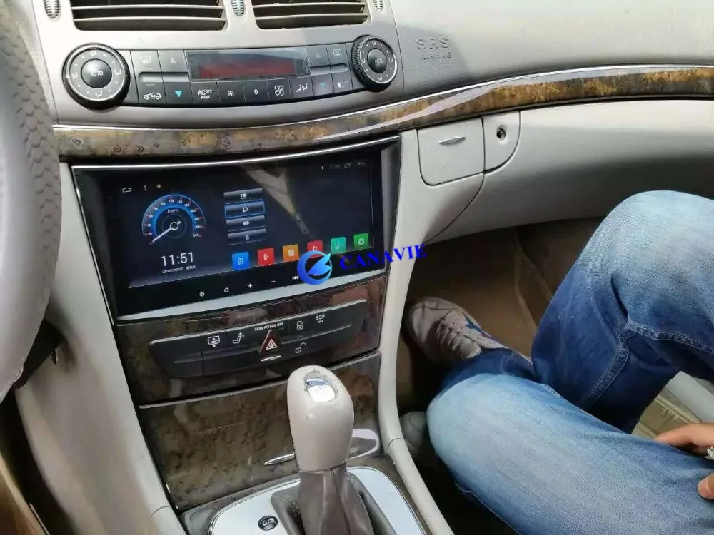 8," Android автомобильный Радио DVD gps навигация Центральный Мультимедиа для Mercedes Benz E класс W211 W209 W219