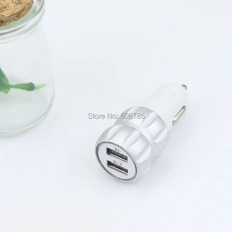 SZAICHGSI 300 шт алюминиевый сплав Универсальный 2.1A + 1A двойной usb порт автомобильное