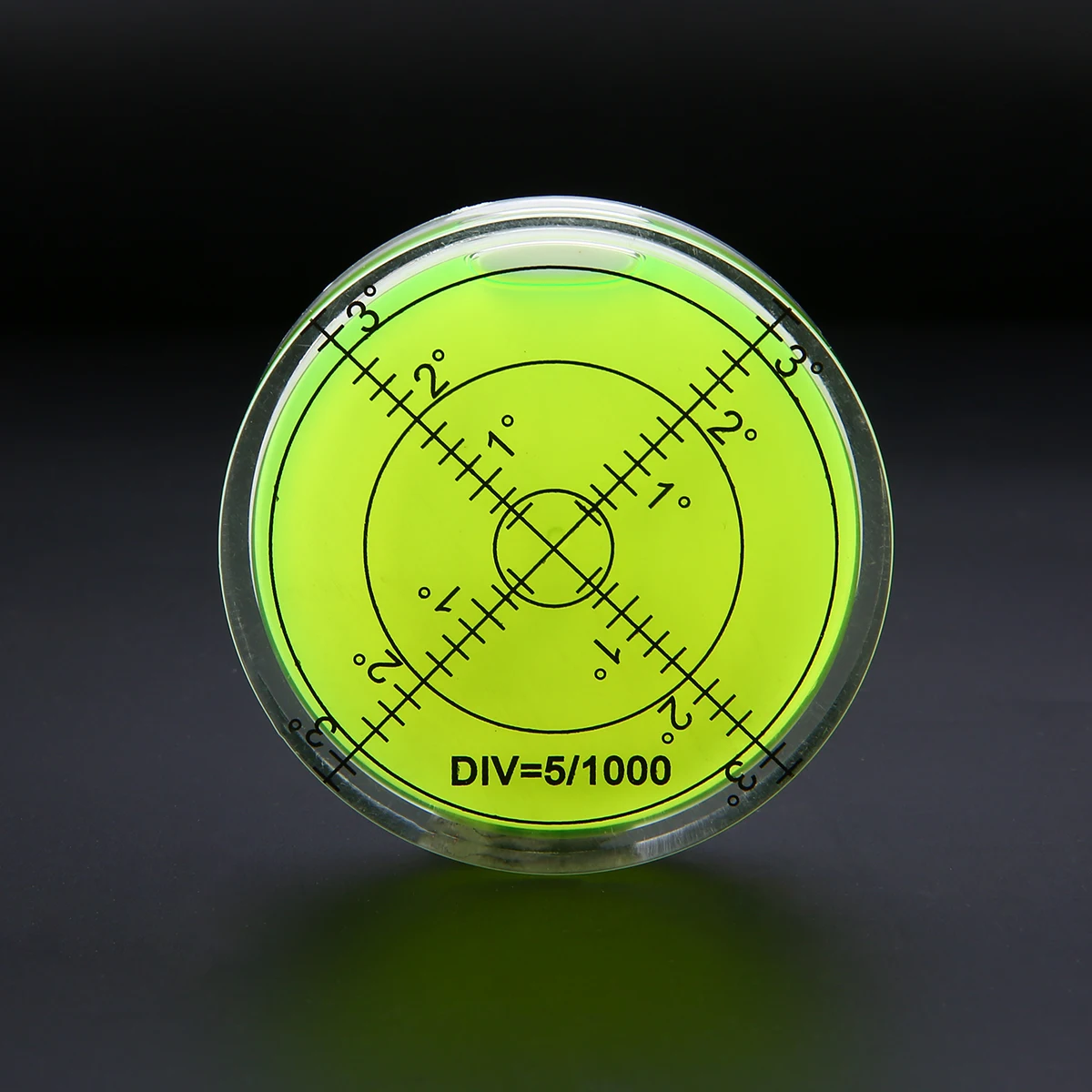 60x12mm Turnable Round Spirit Level Mini Bubble Spirit Level Measuring Tool for Level Measurement Instrument