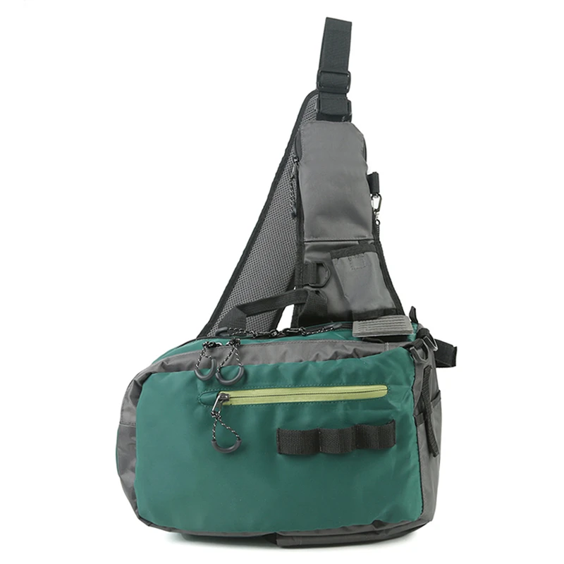 Multi Purpose Fly Fishing Sling Pack Bag Splash Waterproof Fishing