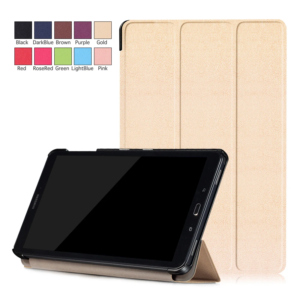 GOOYIYO For Samsung GALAXY Tab A10.1 P580 P585 Flip PU Leather