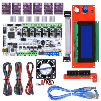 

BIQU Rumba Control Board DIY+2004LCD Controller Display +Jumper Wire+DRV8825 Stepper Driver for RepRap 3D Printer