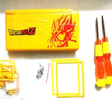 Горячая желтая крышка шарика дракона чехол для DS Lite Nds сменная игровая консоль с крестиком/Y отвертки