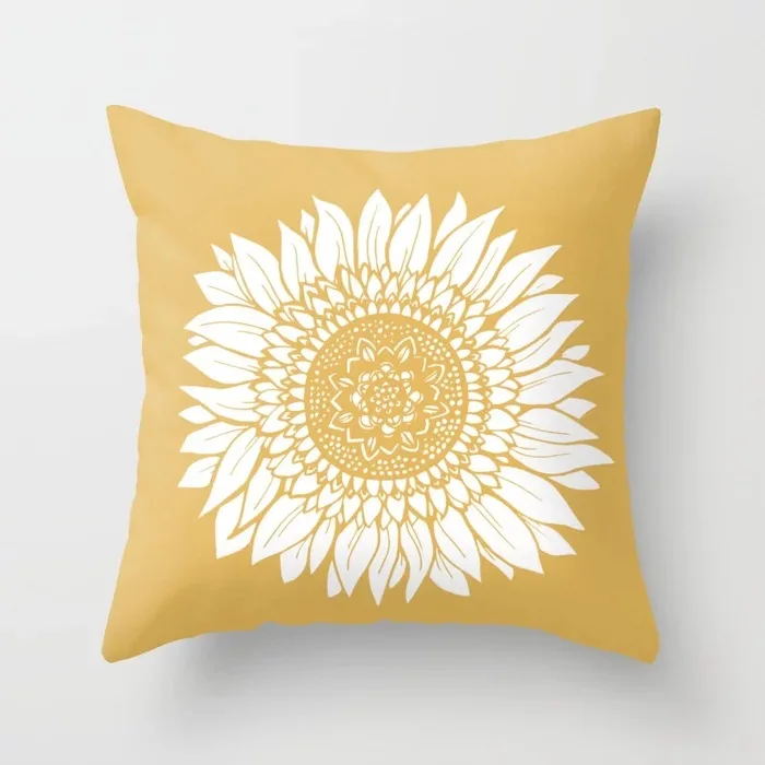 yellow-sunflower-drawing-pillo