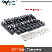 10 пар в комплекте; x MC4 разъем мужского и женского пола Панели солнечные разъем 30A 1000V PV кабель 2,5/4/6 мм Панели солнечные подключения медное соединение