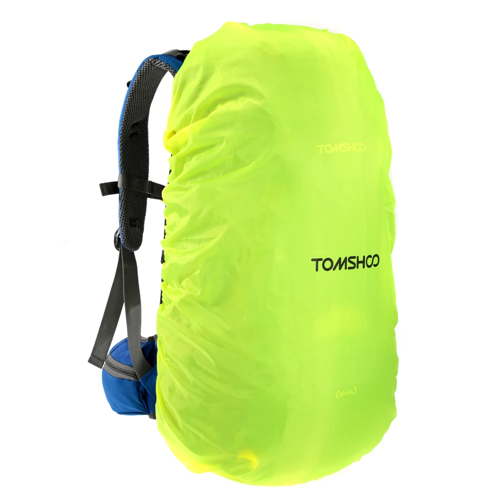 TOMSHOO 45+ 5L Унисекс Рюкзак для альпинизма, походный рюкзак для мужчин и женщин, уличный рюкзак для трекинга, путешествий, спортивная сумка с дождевиком