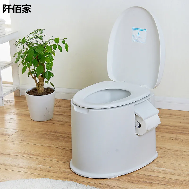 نونية مرحاض محمولة بلاستيكية عالية الجودة غير قابلة للانزلاق ومرضى الحوامل القدامى مقعد مرحاض سميك للسفر برميل للبول Potty Portable Potty Toiletpotty Toilet Seat Aliexpress