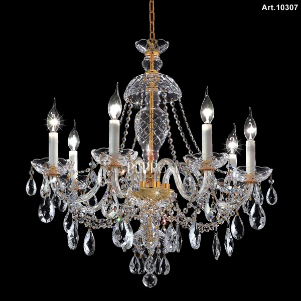 Bohemia Crystal Chandelier Modern Crystal Lamp for Living Room ...